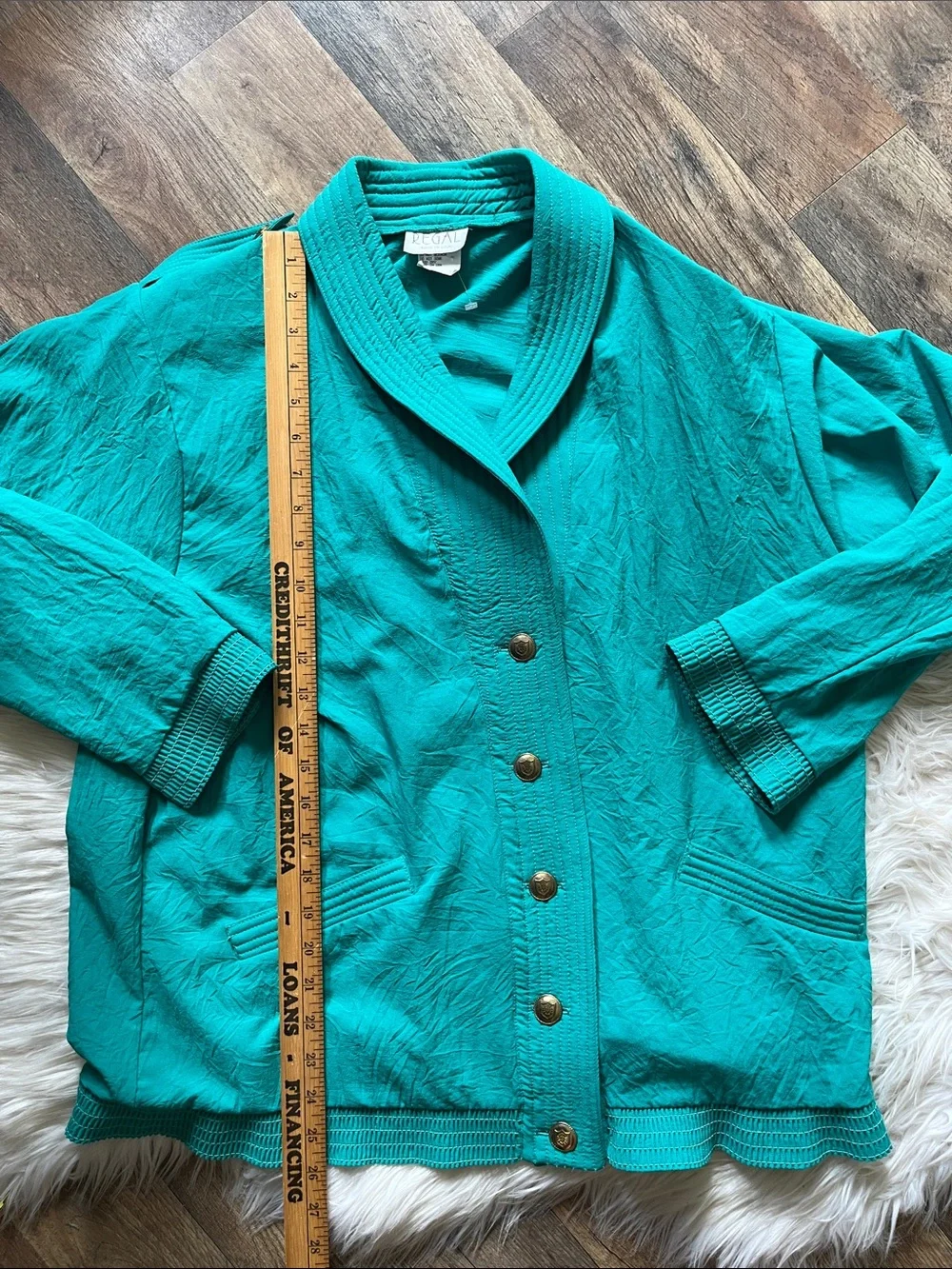 Vintage 90s Teal Crinkle Lounge Set Coastal Grandma Resort Wear Matching Set